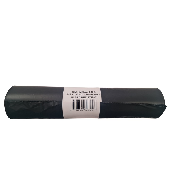 Saci menaj rolati 240L, Goldplast, 10 buc/rola