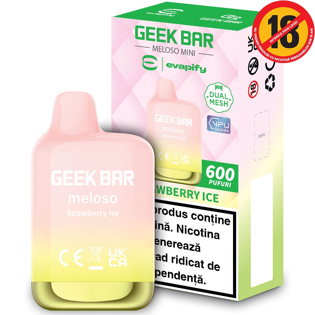 Flava Geek Bar Geek Bar Skyview Strawberry Ice | $16.99