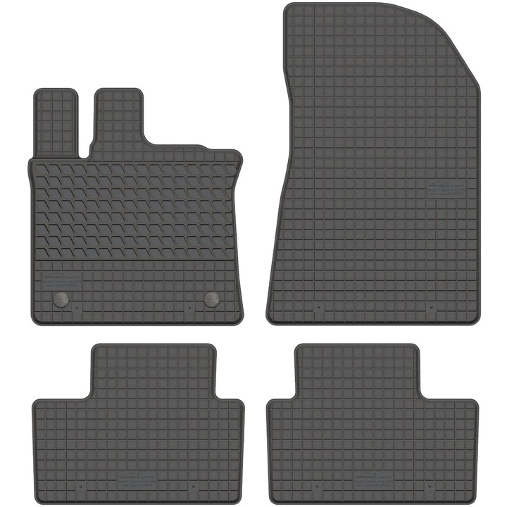 Гумени стелки за Renault Captur II 4бр