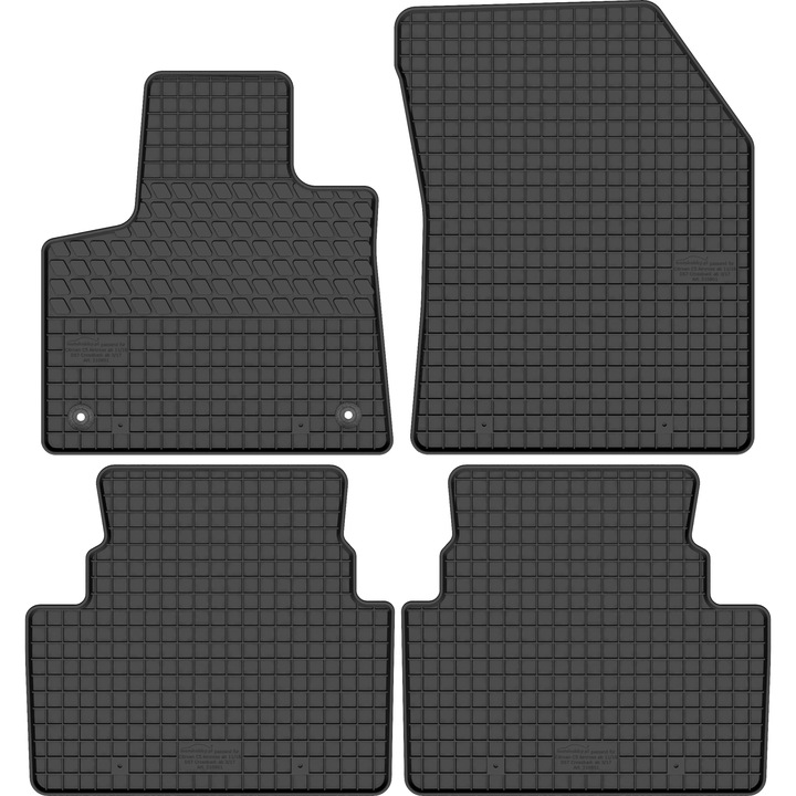 Covorase de podea din cauciuc pentru Citroen C5 Aircross, set de 4