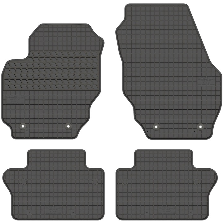 Гумени стелки за Volvo S80 II (2007-2016), 4 бр.