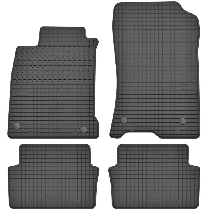 Гумени стелки за Renault Laguna III (2007-2015), 4 бр.