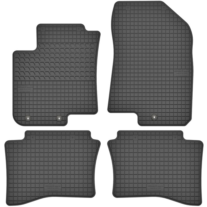 Gumi padlószőnyeg Hyundai i20-hoz, 4 db-os készlet