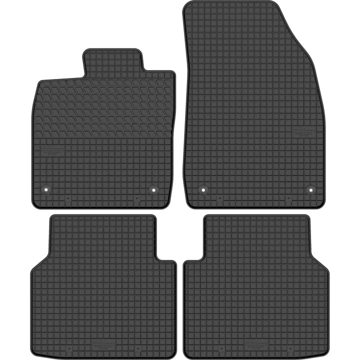 Гумени стелки за Skoda Enyaq IV 4бр