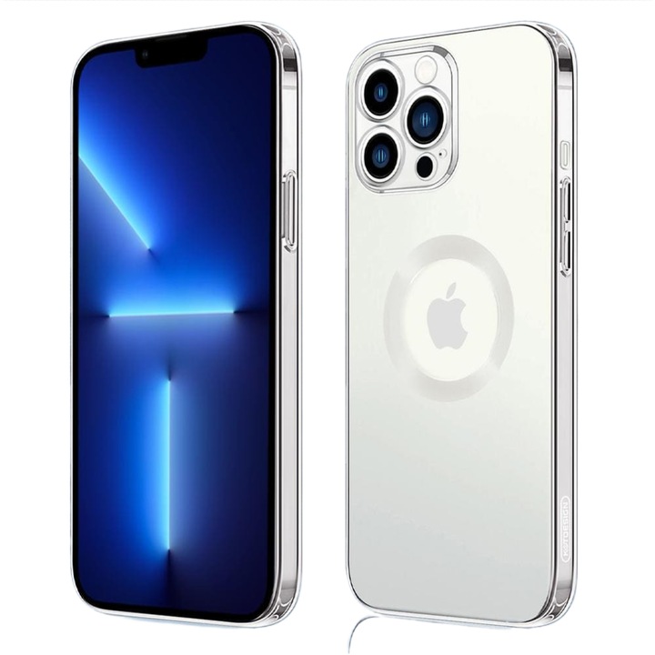 Ezüst prémium tok iPhone 14 Pro Max készülékhez