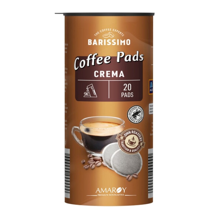 Cafea Barissimo Pads Crema, 20 paduri, 140g