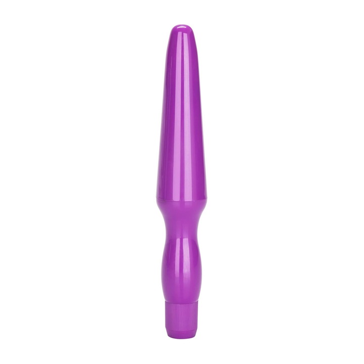 Vibrator anal, CalExotics, rezistent la apa, varf ingust, 17cm