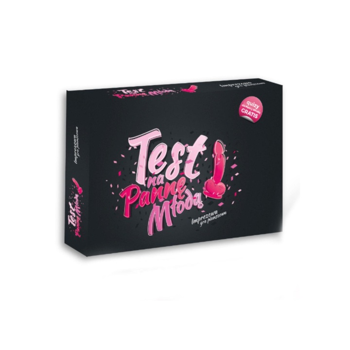 Set Jocuri Erotice, Test na Panne Mloda, plansa, 60 de carti