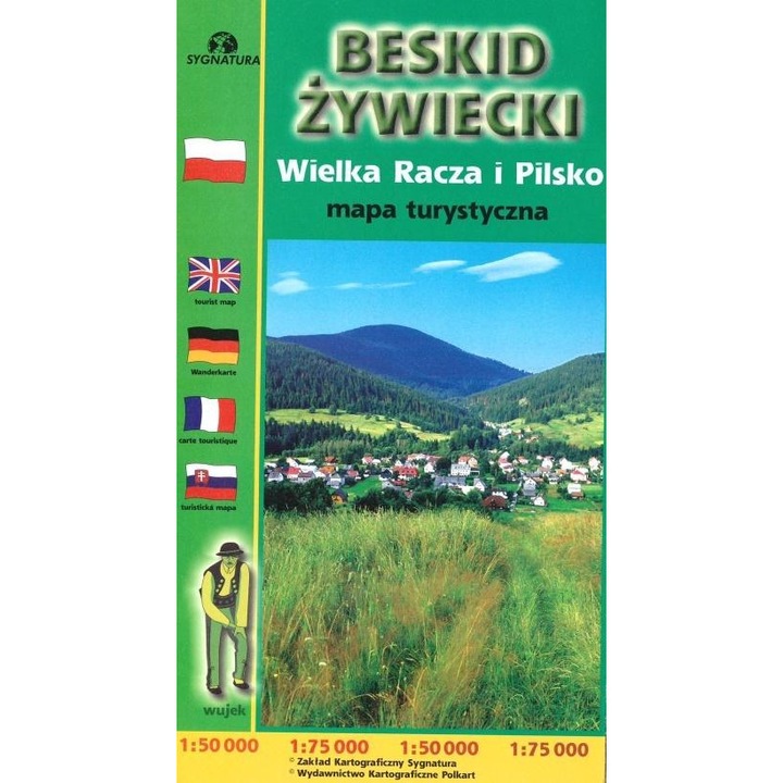 Beskid Żywiecki. Wielka Racza i Pilsko. Mapa turystyczna, Sygnatura
