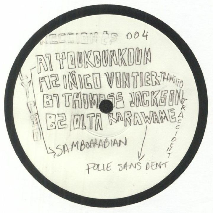 YOUKOUNKOUN/INIGO VONTIER/THOMASS JACKSON/OLTA KARAWAME - Correcciones Calypso 4, Label Calypso Mexico, 12", CC 004, Megjelenés: április 24-23, Zenei műfaj Disco / Nu Disco / Re-Edits, Le Tagsfield Disco , mexikói, Leftfield House, French House