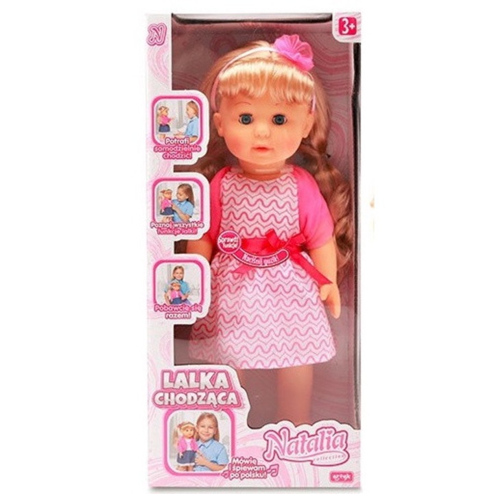 Natalia baba, Artyk, Műanyag, 3+ éves, Többszínű
