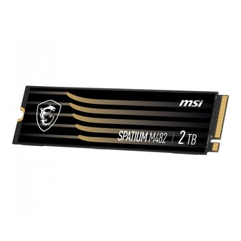 Solid-State Drive SSD, MSI, Spatium, M482, 2TB, PCIe 4.0, NVMe, M.2 2280 Solid-State Drive SSD, MSI, Spatium, M482, 2TB, PCIe 4.0, NVMe, M.2 2280