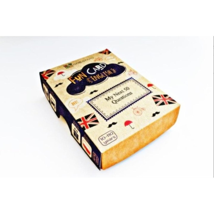 Carduri limba romana, CREATIVO, Multicolor