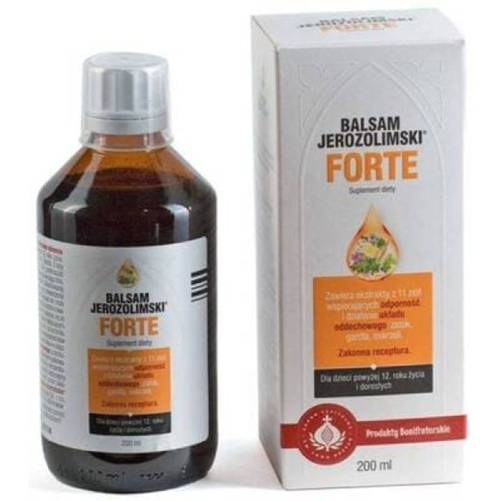 Jerusalem Balsam Forte, Produkty Bonifraterskie, 200 ml