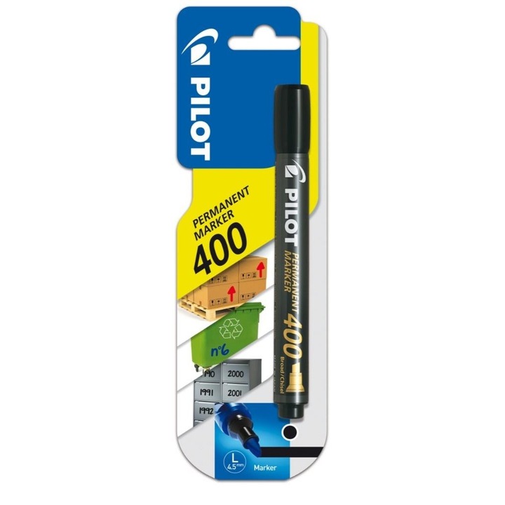 Перманентен маркер, PILOT, черен