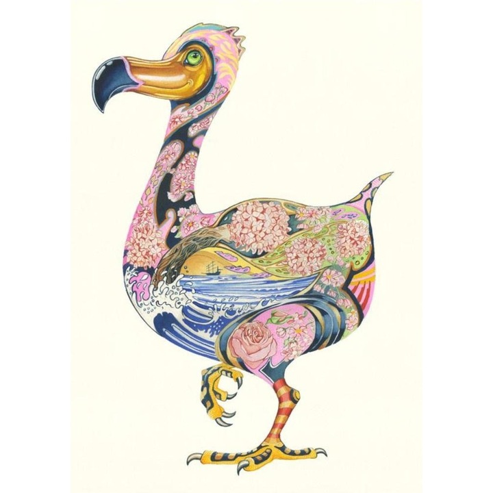 Plic, DM Collection, Model pasare Dodo, Multicolor