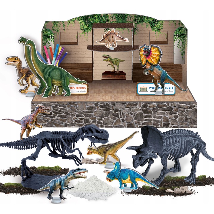 Őslénytani Laboratórium, Többszínű