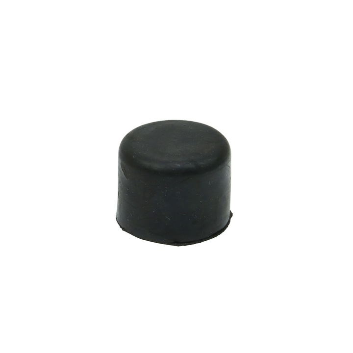 Picior de mobila, Geko, Cauciuc, Negru