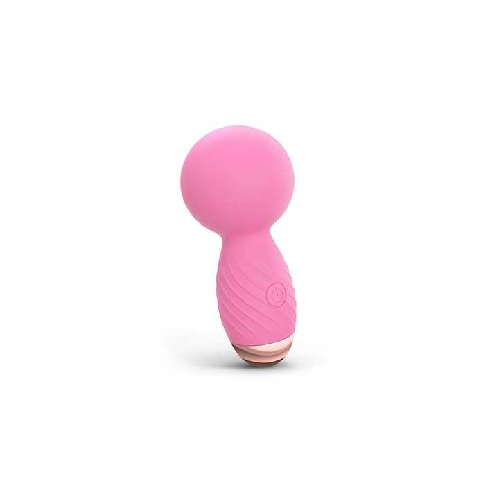 Vibrator Love to Love, 9 moduri de vibratie, flexibil, rezistent la stropire, 8.8x4cm