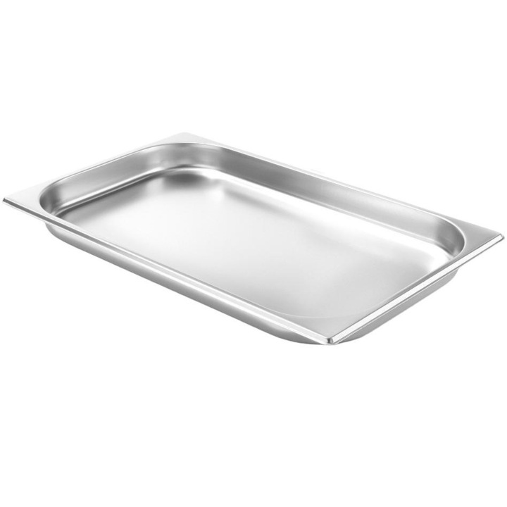 Гастронорм тава Profi Line, Hendi, Неръждаема стомана, 5 л, Сребриста