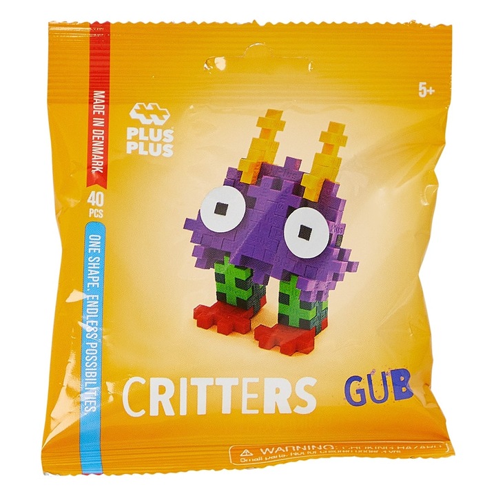 Комплект креативни блокчета Plus Plus, многоцветни, 24 части