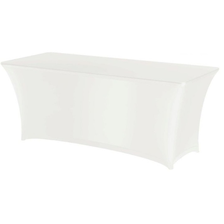 Husa masa pentru evenimente, Hendi, 814390, Poliester, 150 x 76 cm, Alb