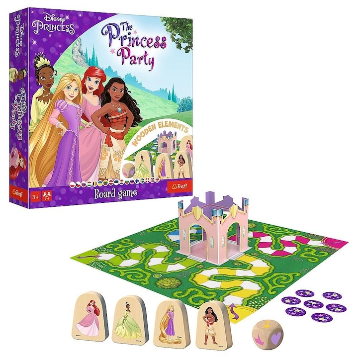 Настолна игра Trefl The Princess Party - Детска