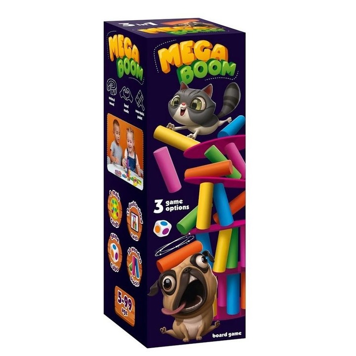 Oktató játék gyerekeknek, Roter Kafter, Mega boom, +5 év, Multicolor