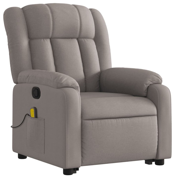 Масажен стол с повдигаща функция, Zakito Europe, 78x92x98 см, сив