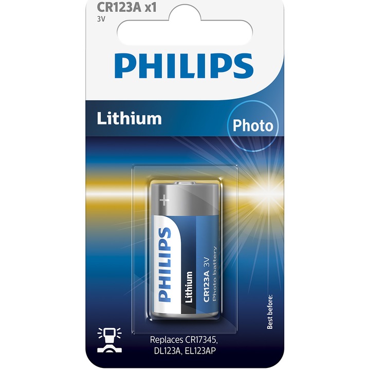 Батерия Philips Lithium CR17345, 1 брой