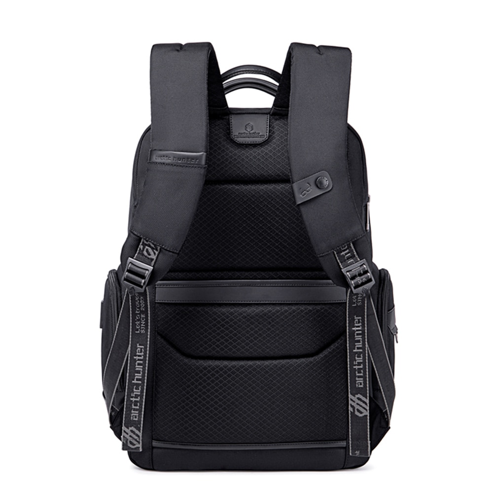 Rucsac pentru laptop, Arctic Hunter Xava, poliester, 49x32x25, 5 cm, negru