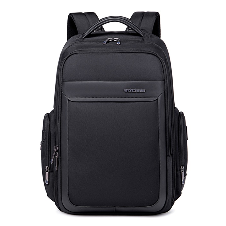 Rucsac pentru laptop, Arctic Hunter Xava, poliester, 49x32x25, 5 cm, negru