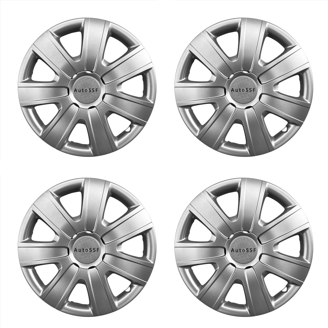 Set 4 Capace Roti R16 AutoSSF ®, Potrivite Jantelor de 16 inch, pentru ...