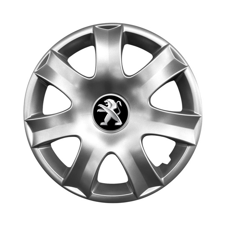 4 db R15 AutoSSF ® kerékburkolat készlet, 15 colos felnikhez, PEUGEOT, 326-os modellhez