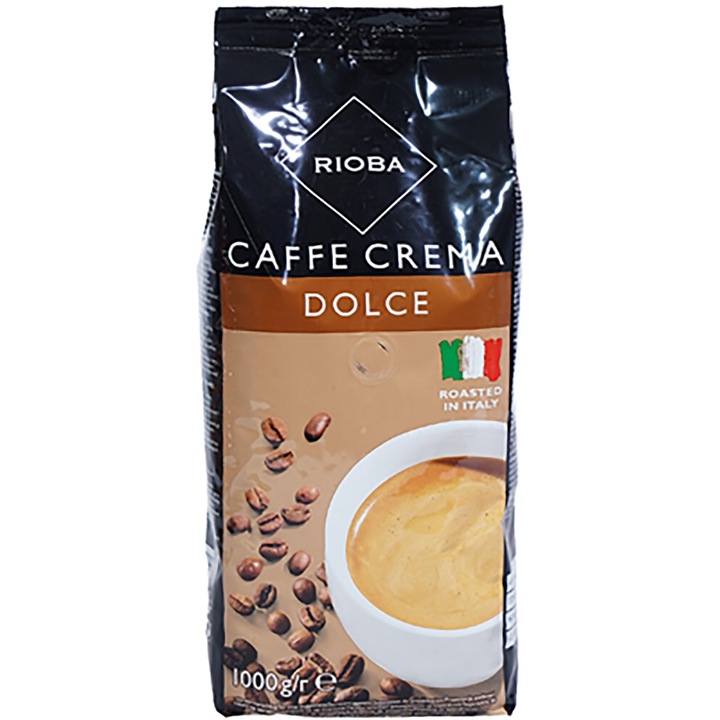 Cafea boabe Caffee Crema Dolce, 1 kg, Rioba