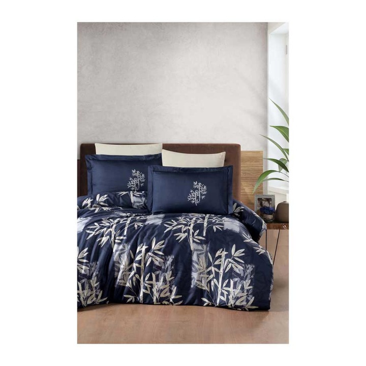 Спален комплект Кингтекс BAMBOO, памучен сатен за спалня, 200х220