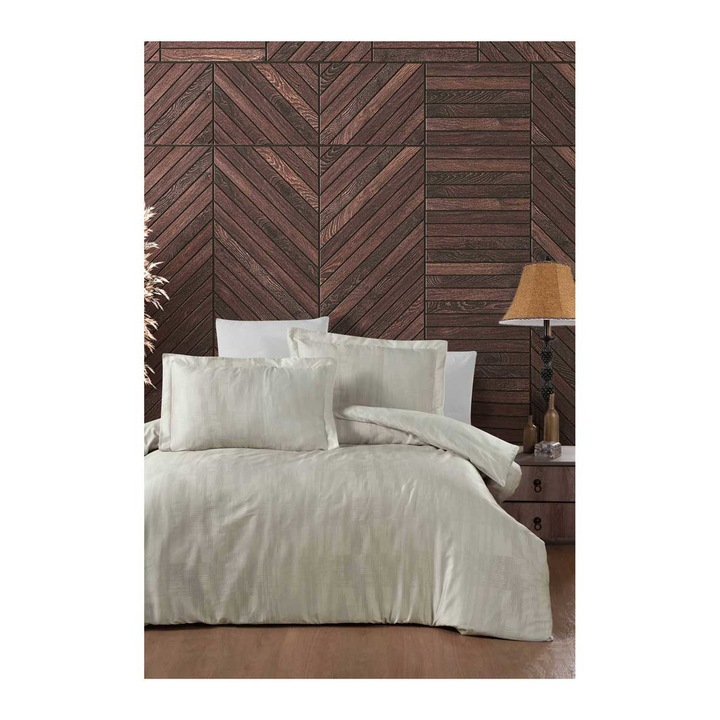 Спален комплект Кингтекс DEGRADE, дигитален памучен сатен за спалня, 200х220