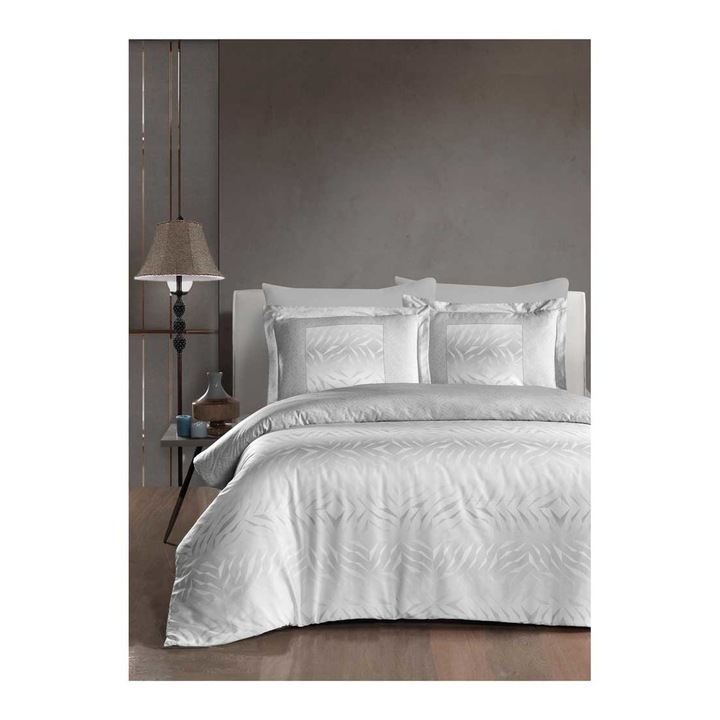 Спален комплект Кингтекс DUFF, дигитален памучен сатен за спалня, 200х220