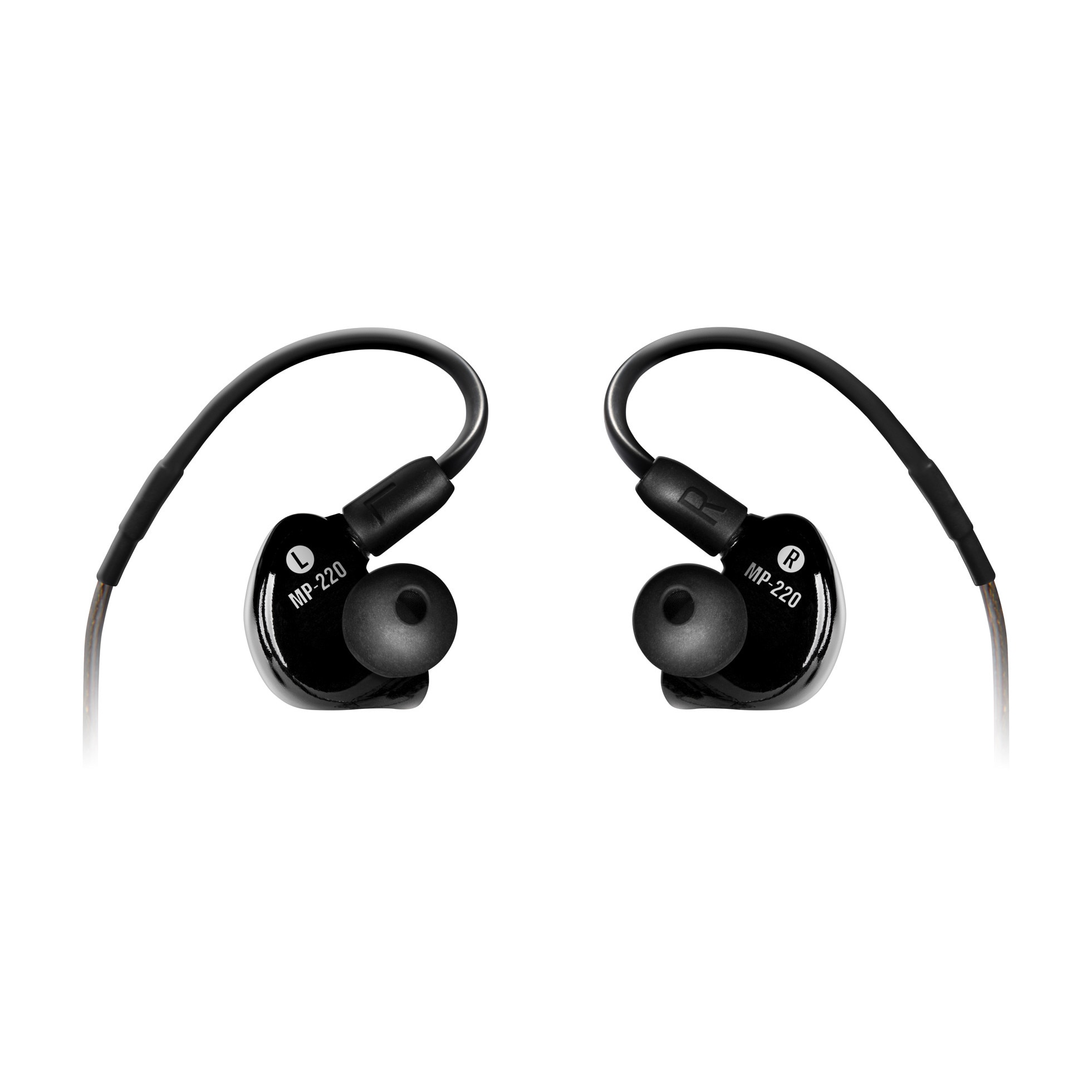 Casti pentru monitor, Mackie, MP-220, In-ear, Driver dinamic dublu, Negru