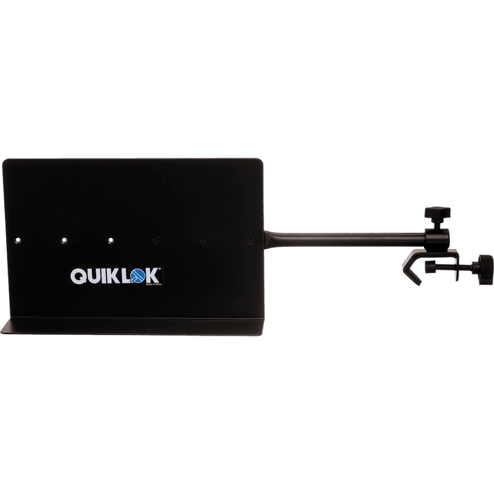 Suport pentru partituri, Quik Lok, Mecanism de atasare, Negru