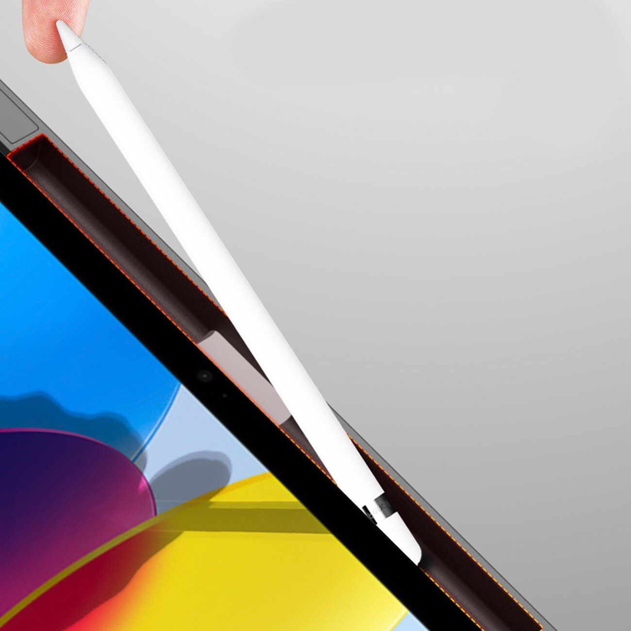 Husa DUX DUCIS DOMO pliabila cu depozitare creion pentru iPad 10 (2022) neagra