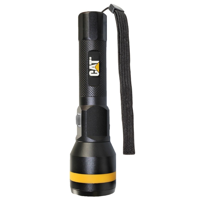 Фенер CAT CT24565, Rechargeable, 700lm, Черен