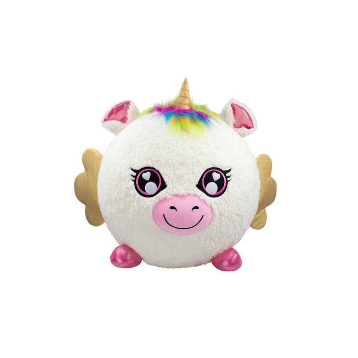 Плюшена играчка Biggies, Надуваема, Еднорог