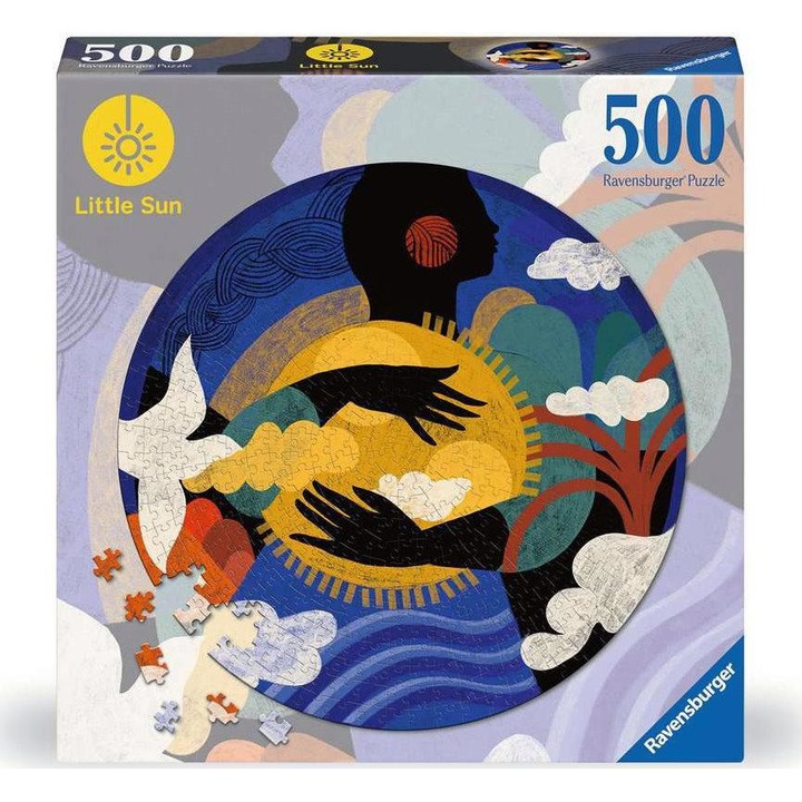 Ravensburger Puzzle Little Sun - Érzés kör puzzle 500 darabos (12000763)