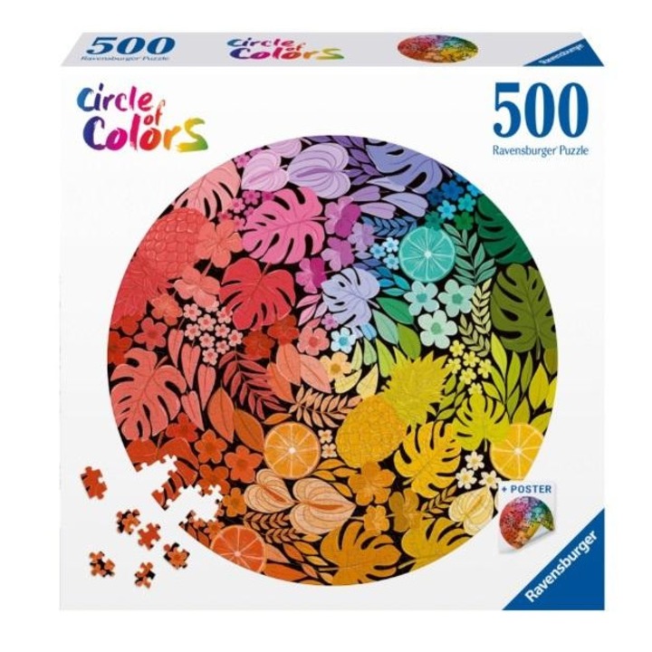 Пъзел, Ravensburger, Tropics, 500 части