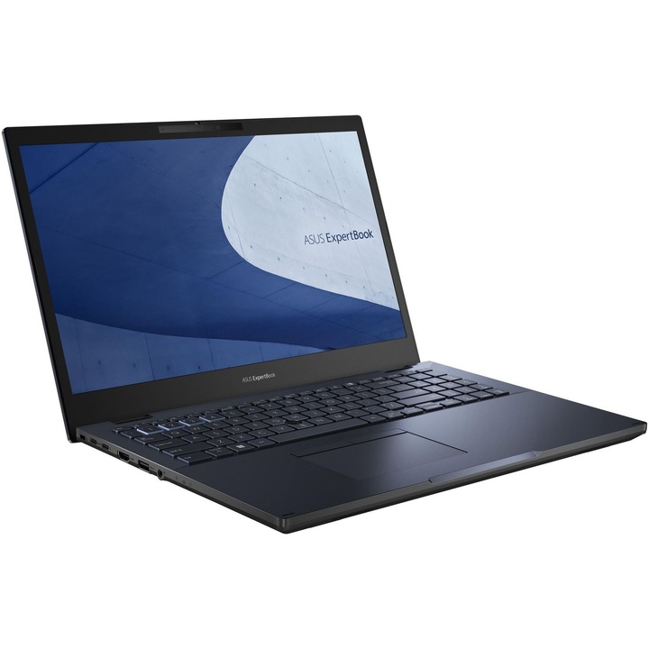 Laptop Asus ExpertBook B2 B2502CBA-KJ0999XA, 15.6 inch 1920 x 1080, Intel Core i5-1240P 12 C / 16 T, 4.4 GHz, 12 MB cache, 8 GB RAM, 512 GB SSD, Intel UHD Graphics, Windows 11 Pro Education