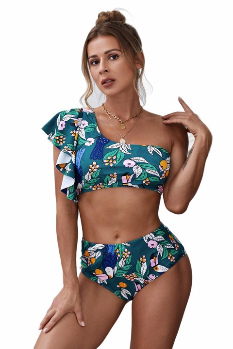 Női 2 részes fürdőruha, WildFashion, Nylon, 3838, Zöld