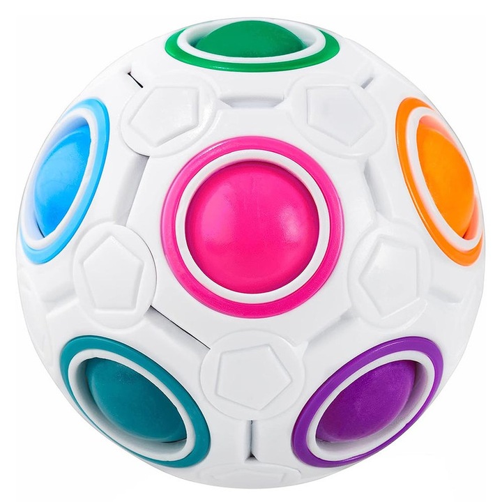 Érzékszervi antistressz labda, többszínű