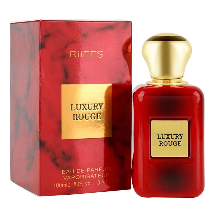Eau de Parfum Luxury Rouge, Riiffs, Unisex, 100ml