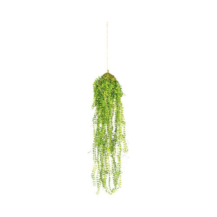 Planta Artificiala Susupendata Mini Frunze H 70 Cm Verde